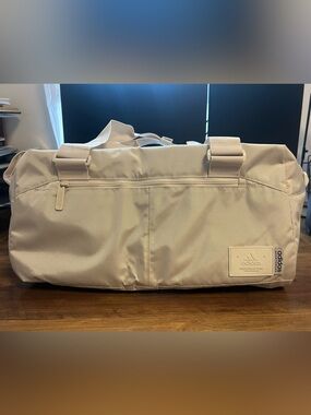 adidas Light Beige Men’s Duffel Bag- Brand New, Never Used